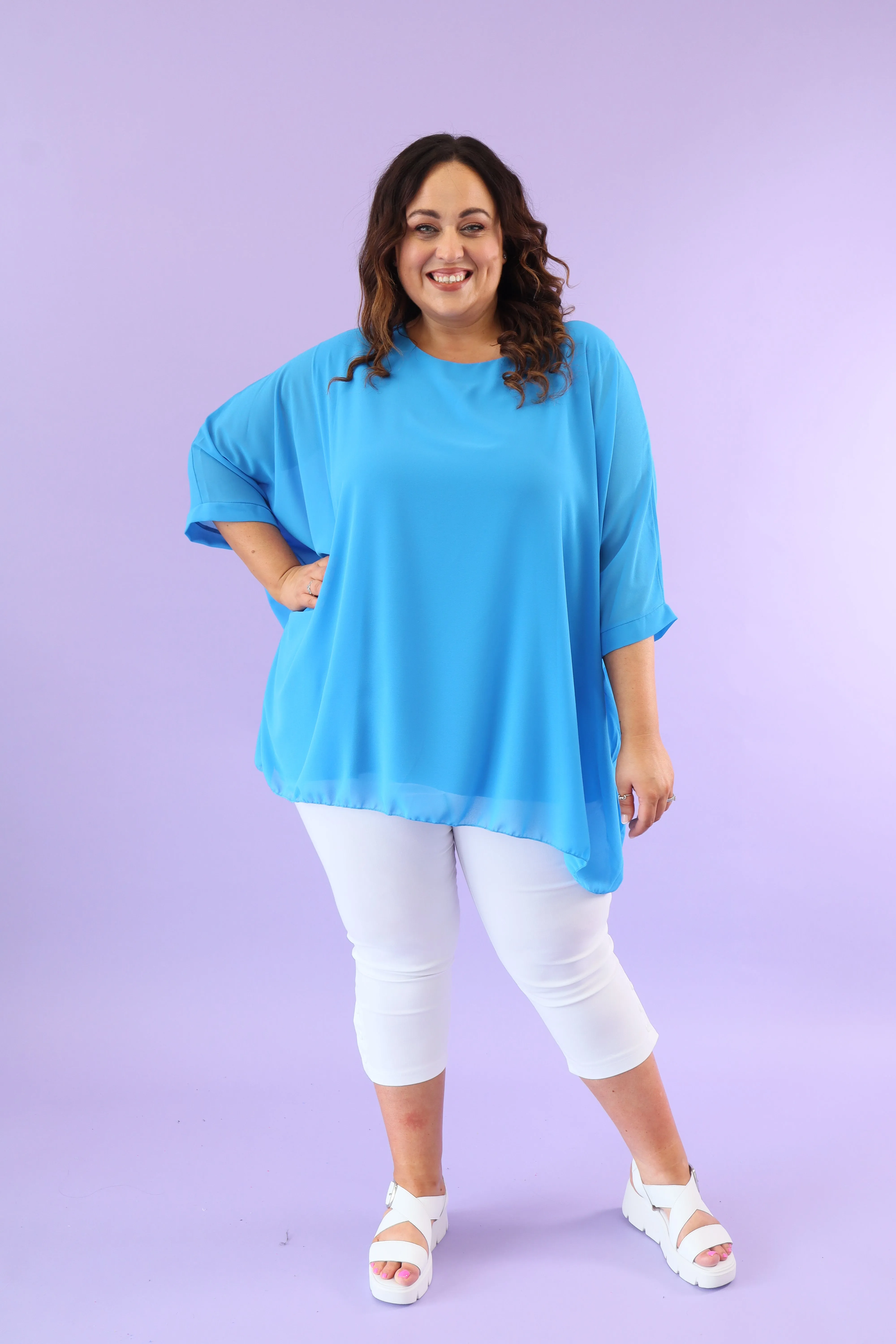 Alice Blouse in Blue