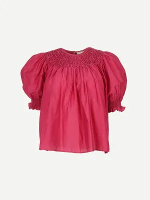 Alita Top in Peony