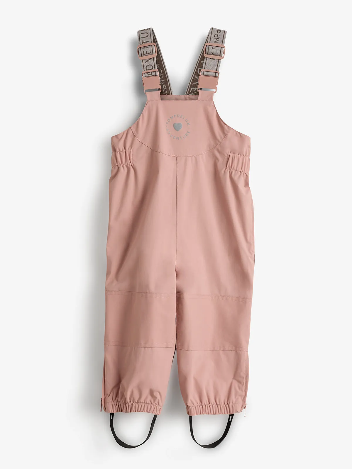 Bib Rain Trousers - Little - Dusty Rose