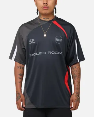 Boiler Room X Umbro Football Jersey T-Shirt Black