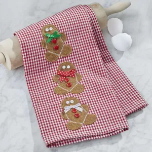 Coats & Clark Sewing Gingerbread Towel