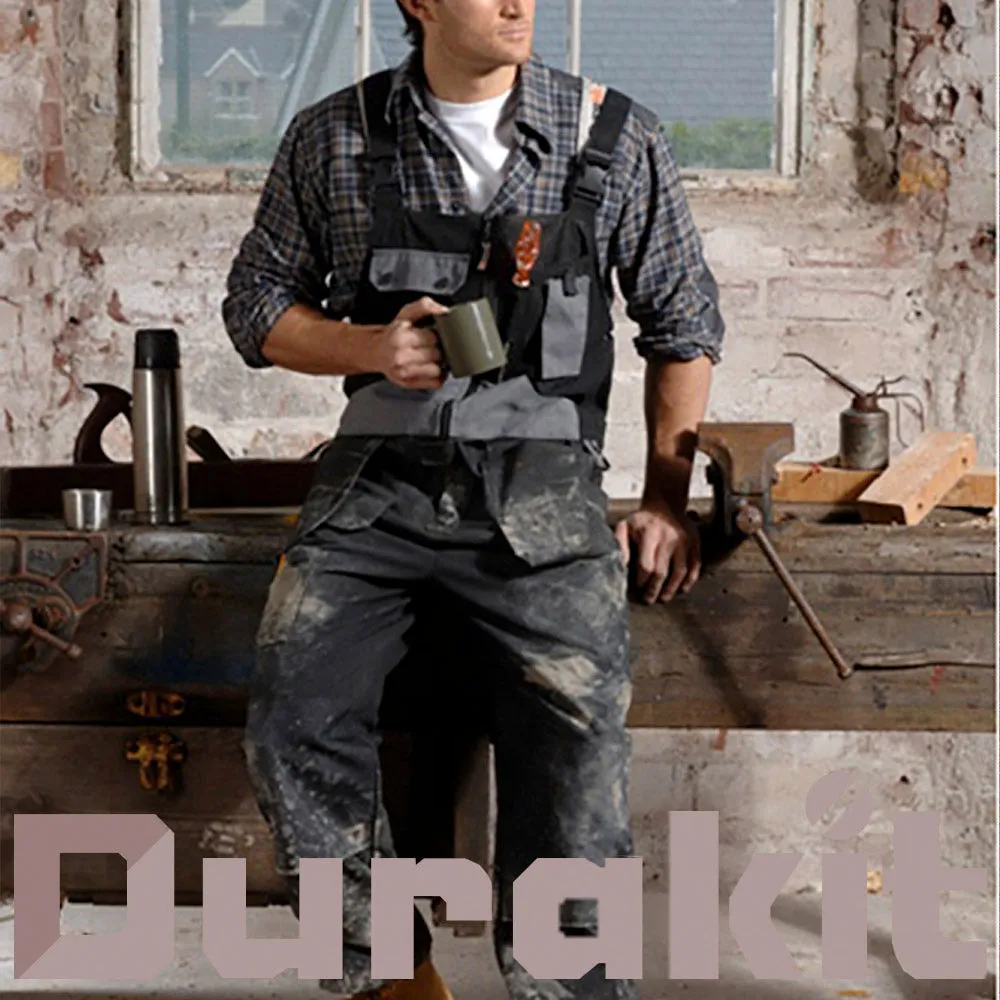 Durakit Workwear - Work Trousers Bib & Braces