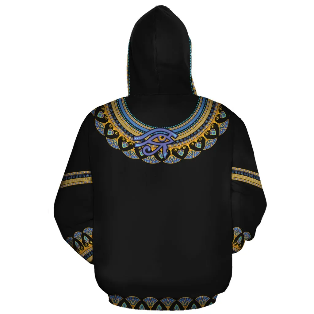 Egyptian Ankh Ft Eye Of Ra All-over Hoodie