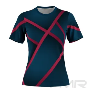 FMR Women's Lines Technical Short Sleeve Running Shirt