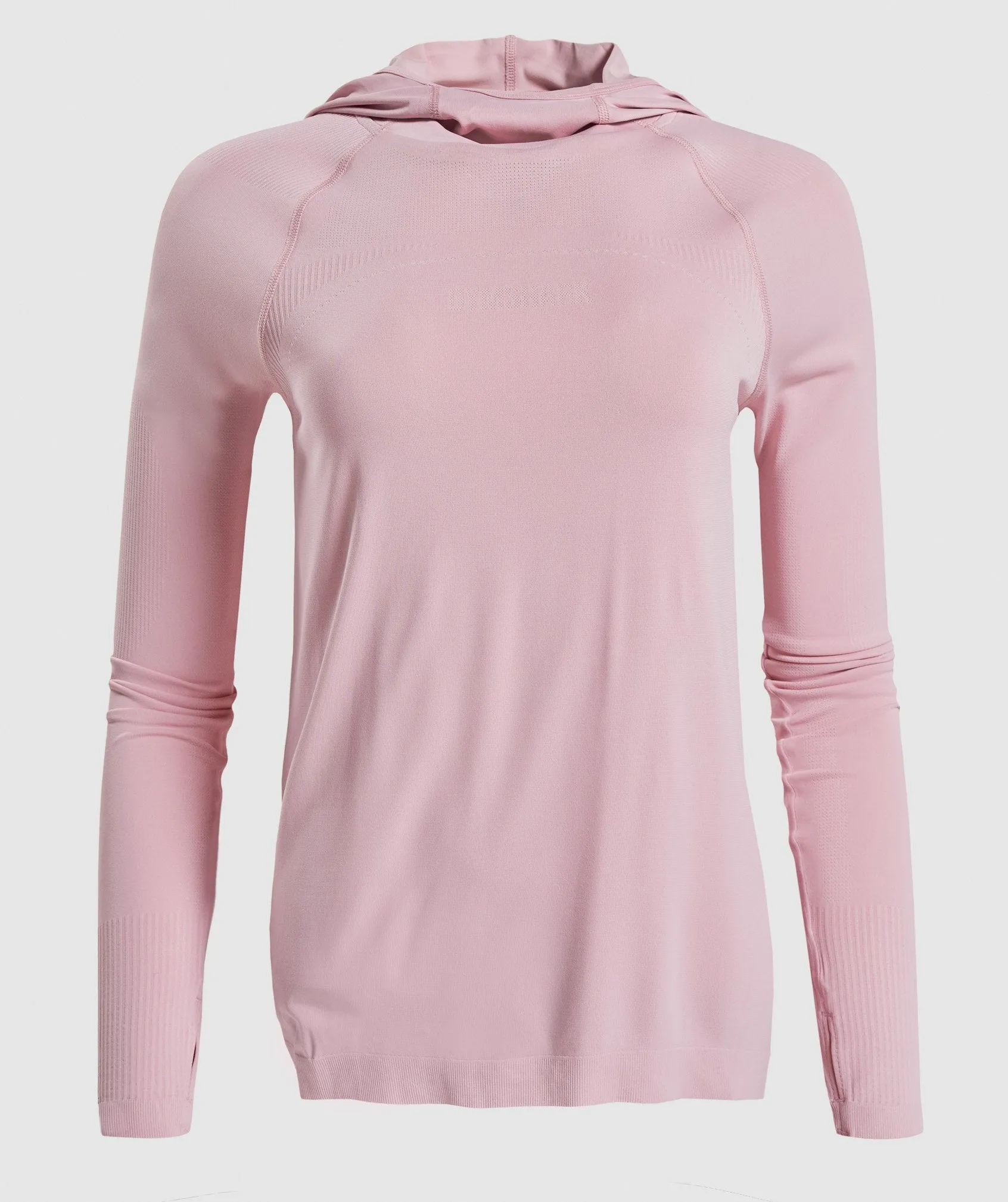 Gymshark Breeze Lightweight Seamless Hoodie - Pink