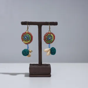 Handcrafted Fabart Beadwork Earrings by Rangila Dhaga 37