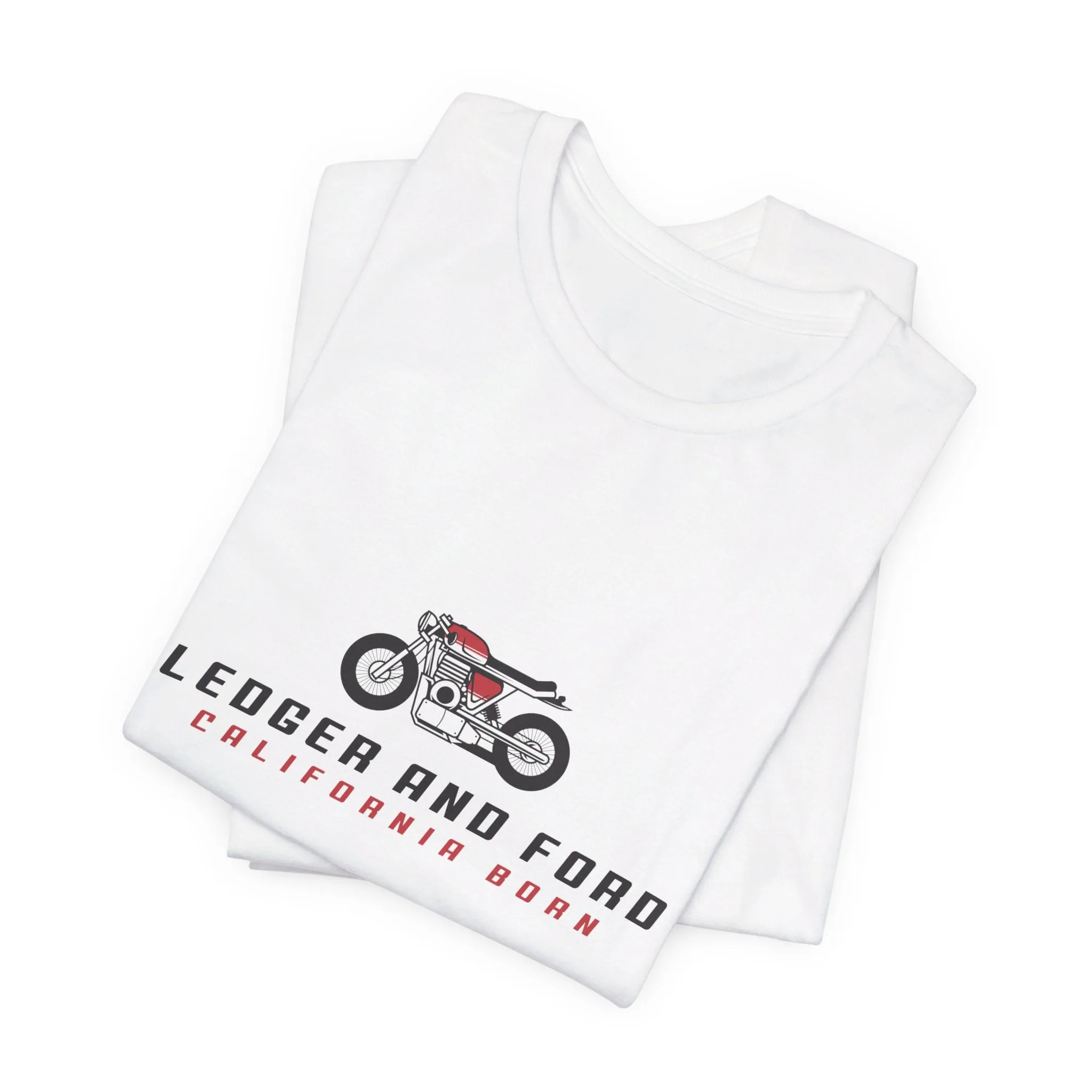 Ledger & Ford Graphic Moto Graphic Tee