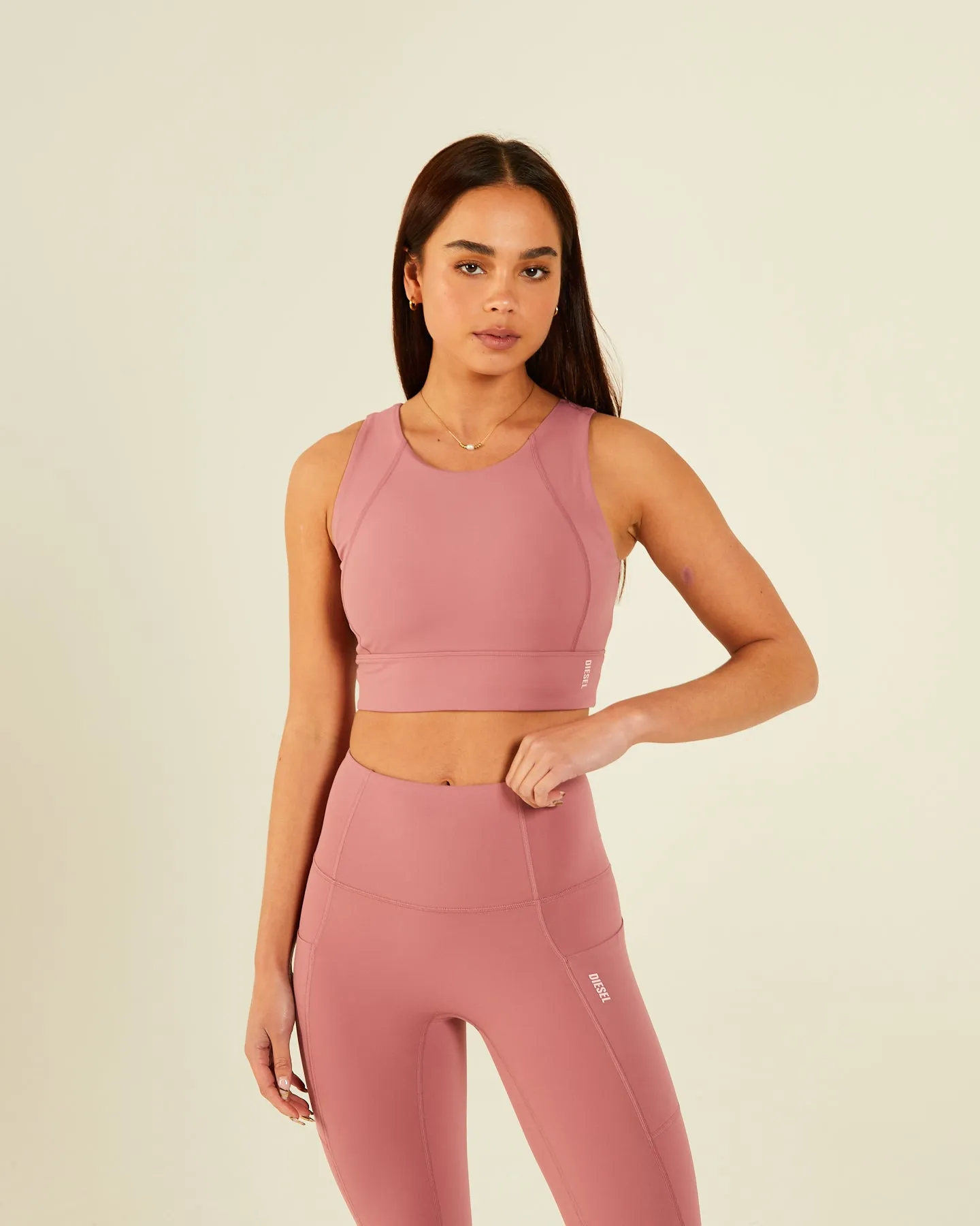 Lena Vest Blush Rose