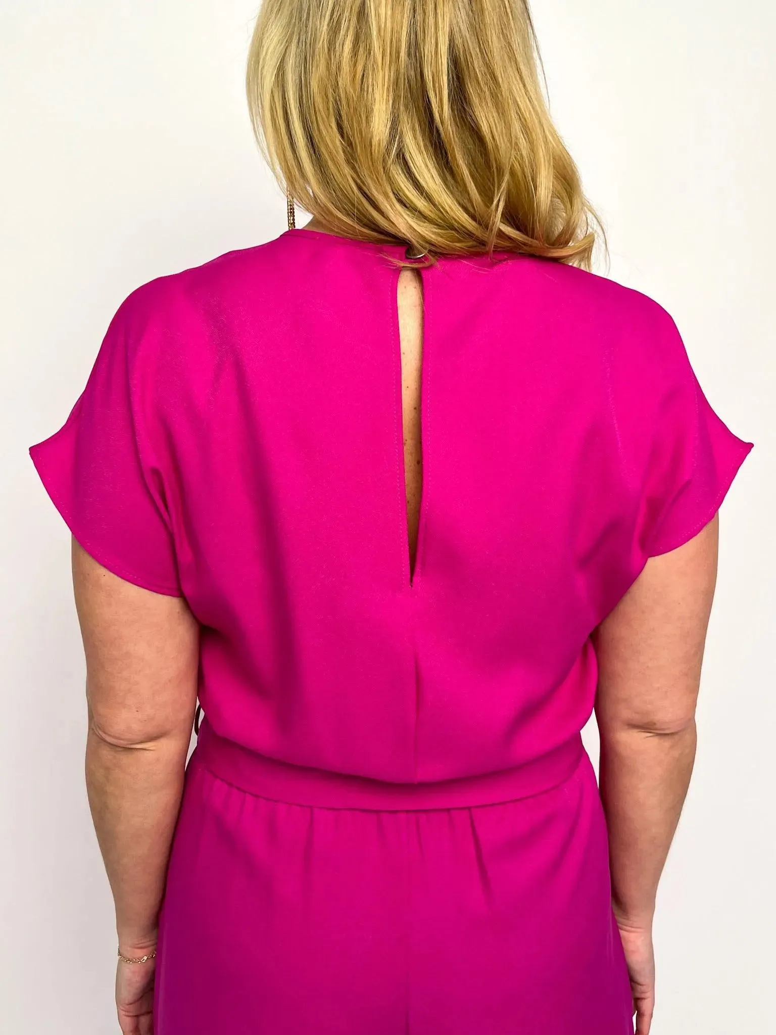 Magenta Jumpsuit