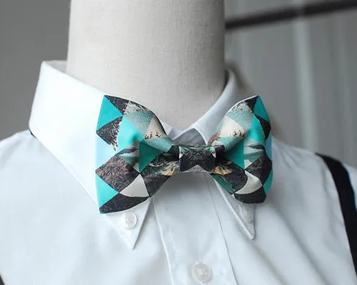 Men Pre-tied Cotton Bow Tie - Available in 25 Choices