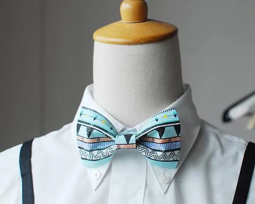 Men Pre-tied Cotton Bow Tie - Available in 25 Choices