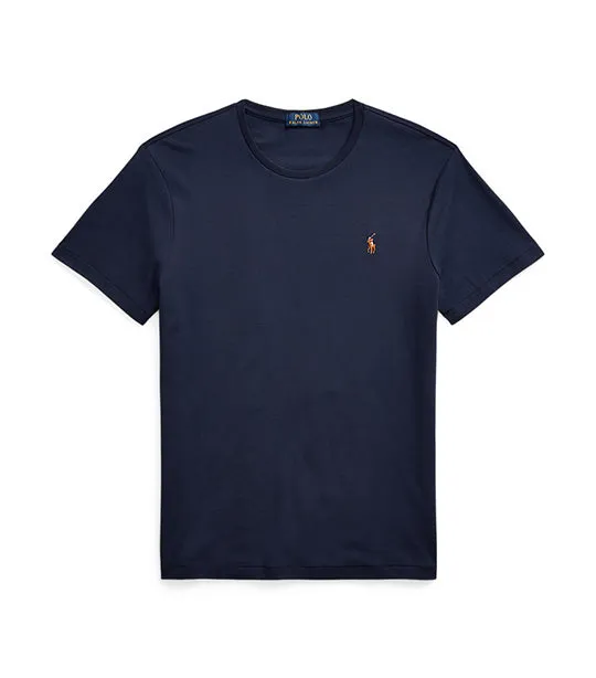 Men's Custom Slim Fit Soft Cotton T-Shirt Refined Navy