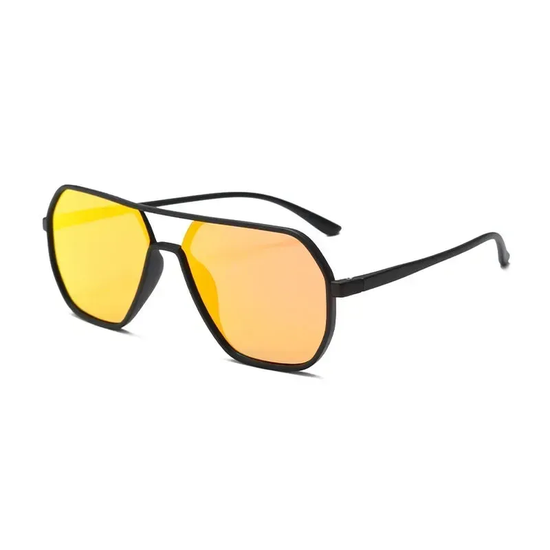 New Body Frame Sunglasses Ins Large Frame Display Face Small Sunglasses Men and Women Fashion Driving UV Glasses