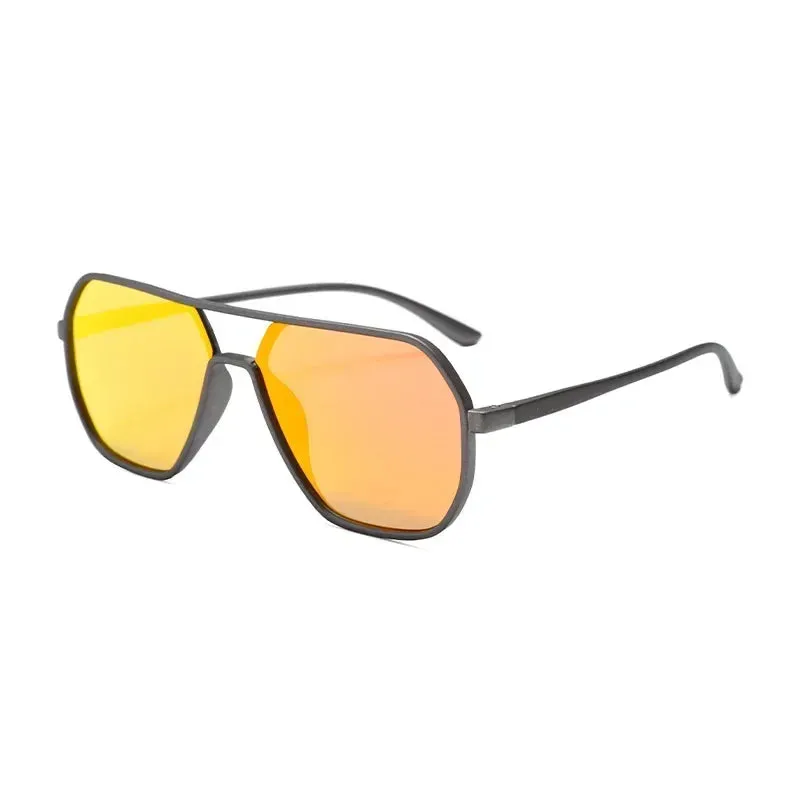 New Body Frame Sunglasses Ins Large Frame Display Face Small Sunglasses Men and Women Fashion Driving UV Glasses