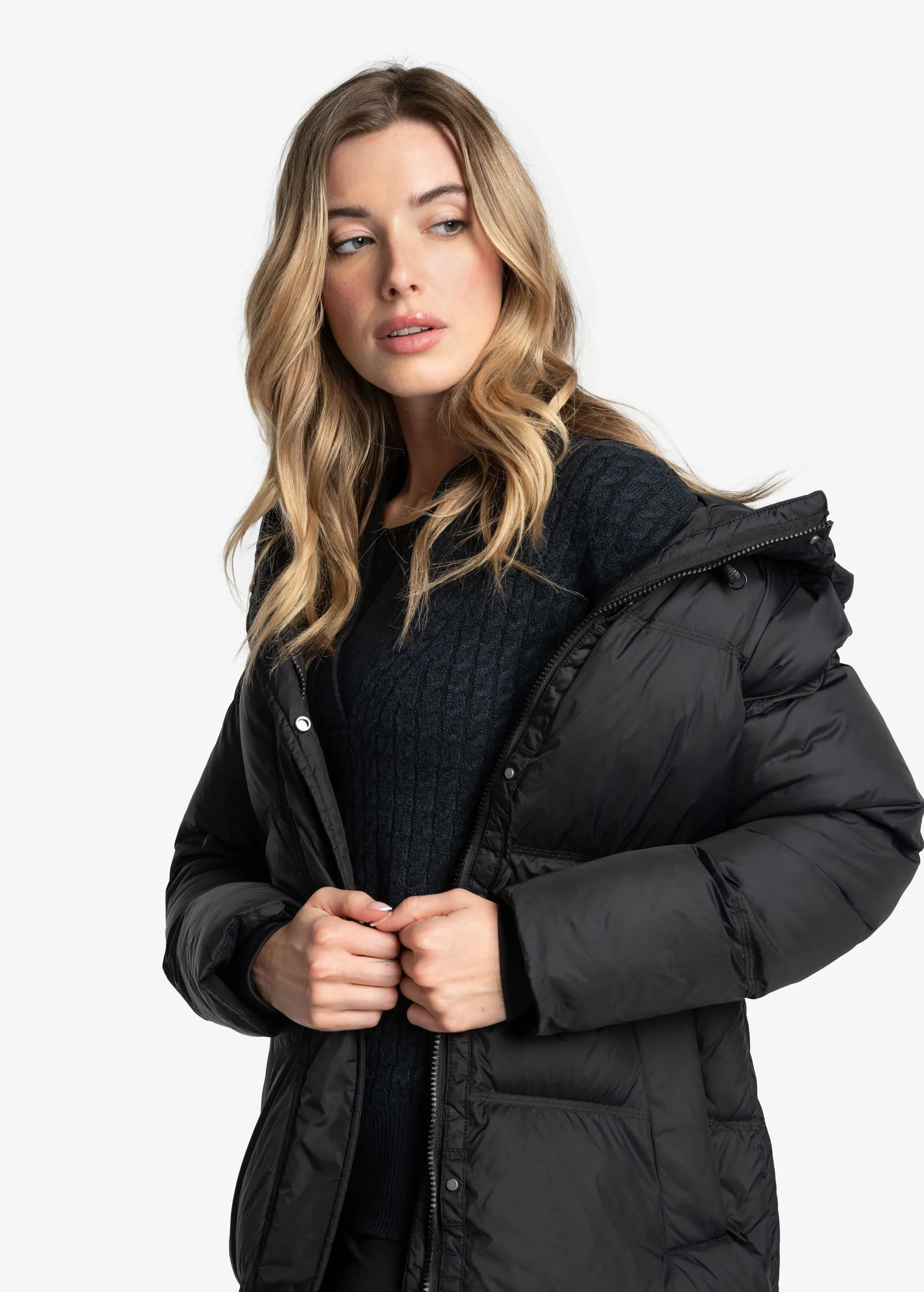 Oversized Classic Vegan Down Jacket