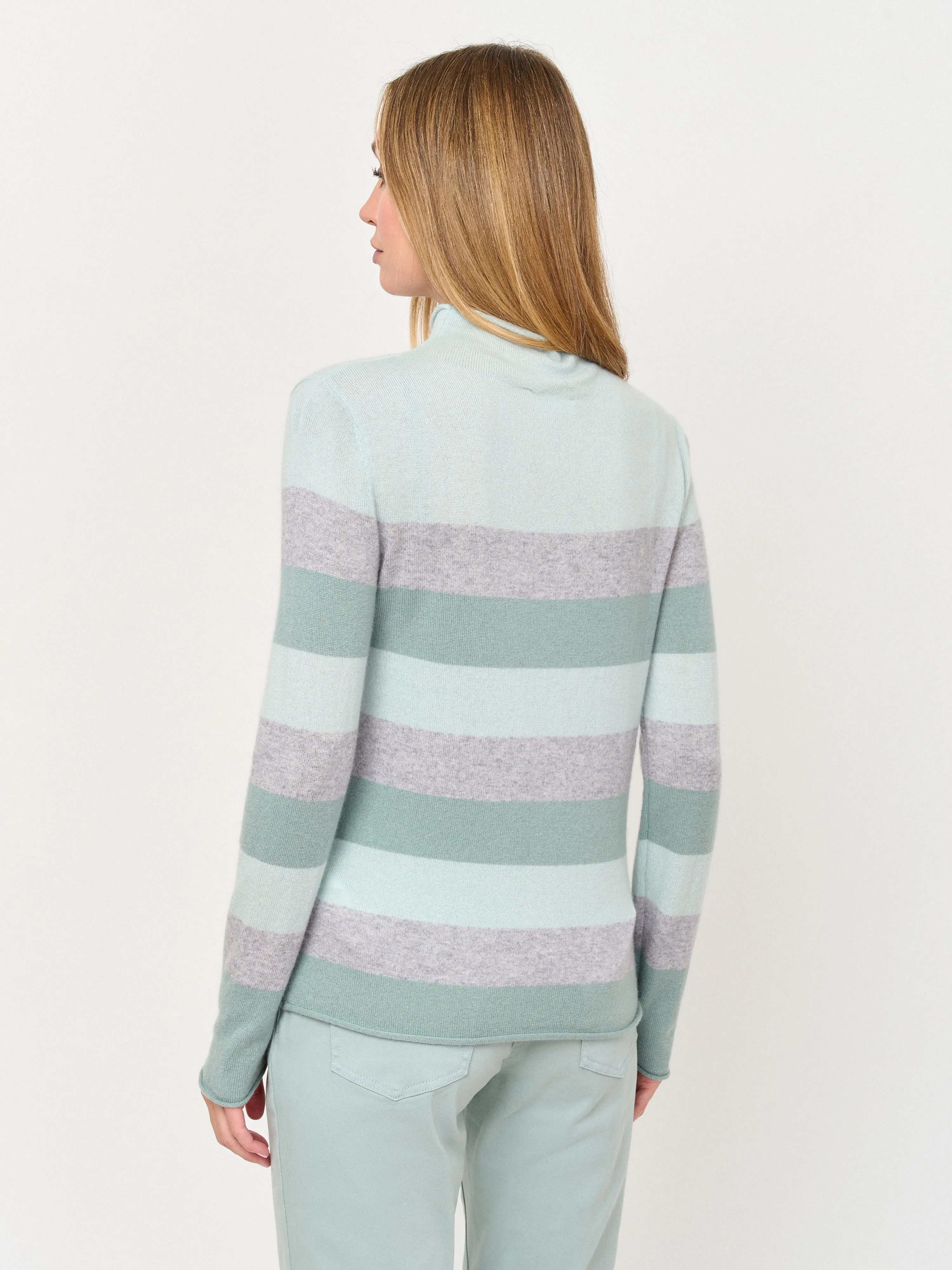 Pullover with Block Stripes