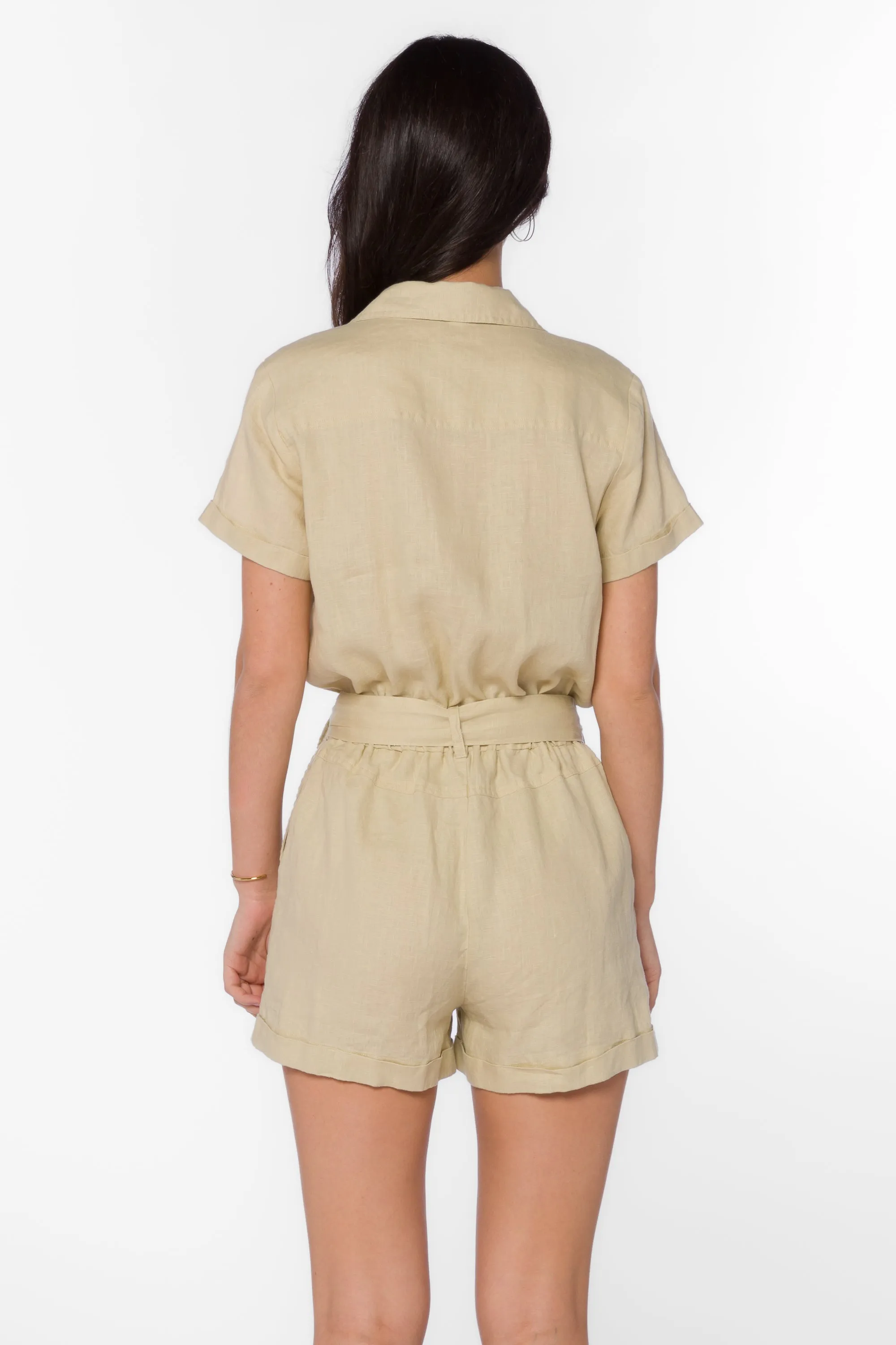 Rosalie Tan Romper