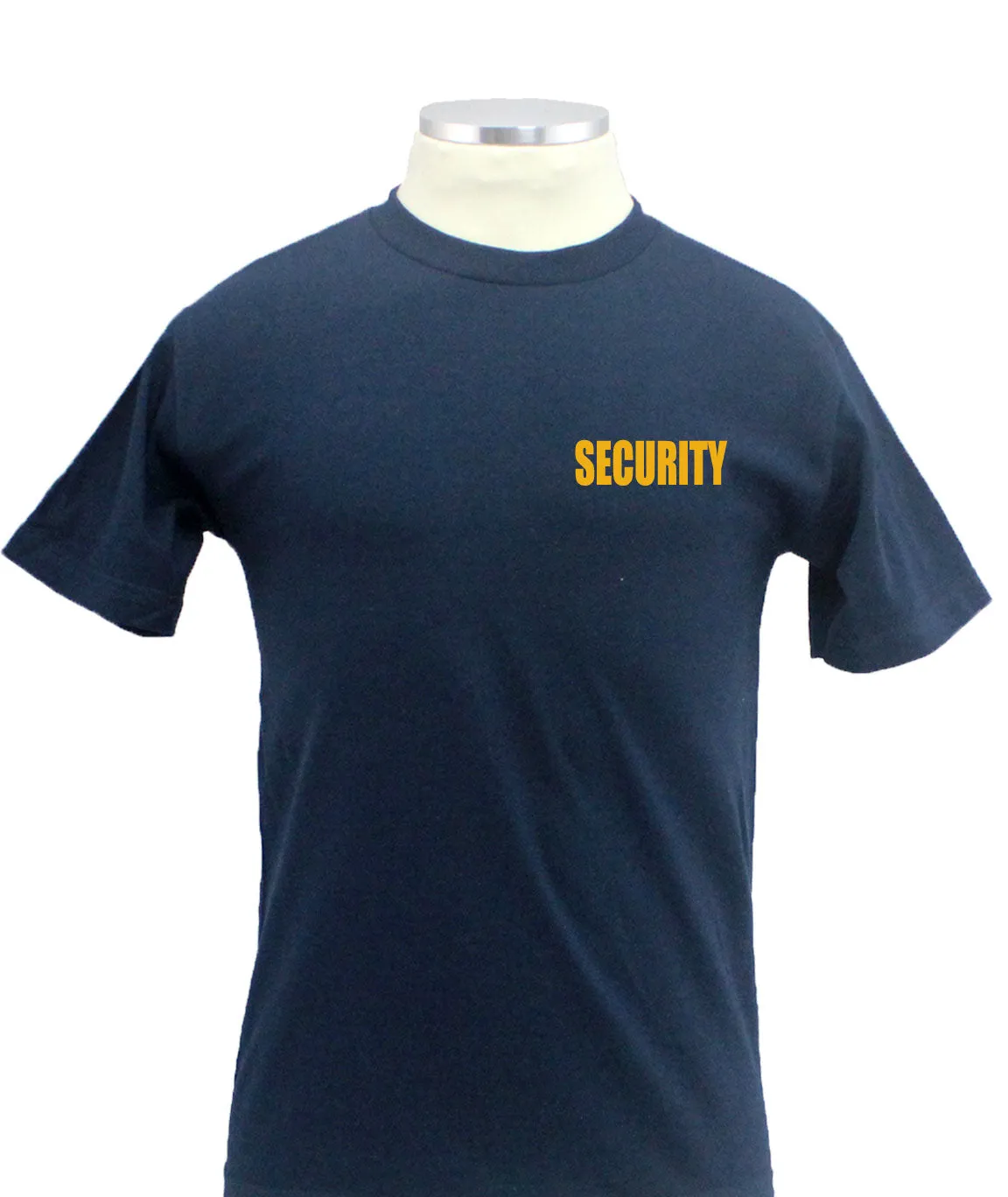 Security ID 100% Cotton Short Sleeves T Shirts Front and Back