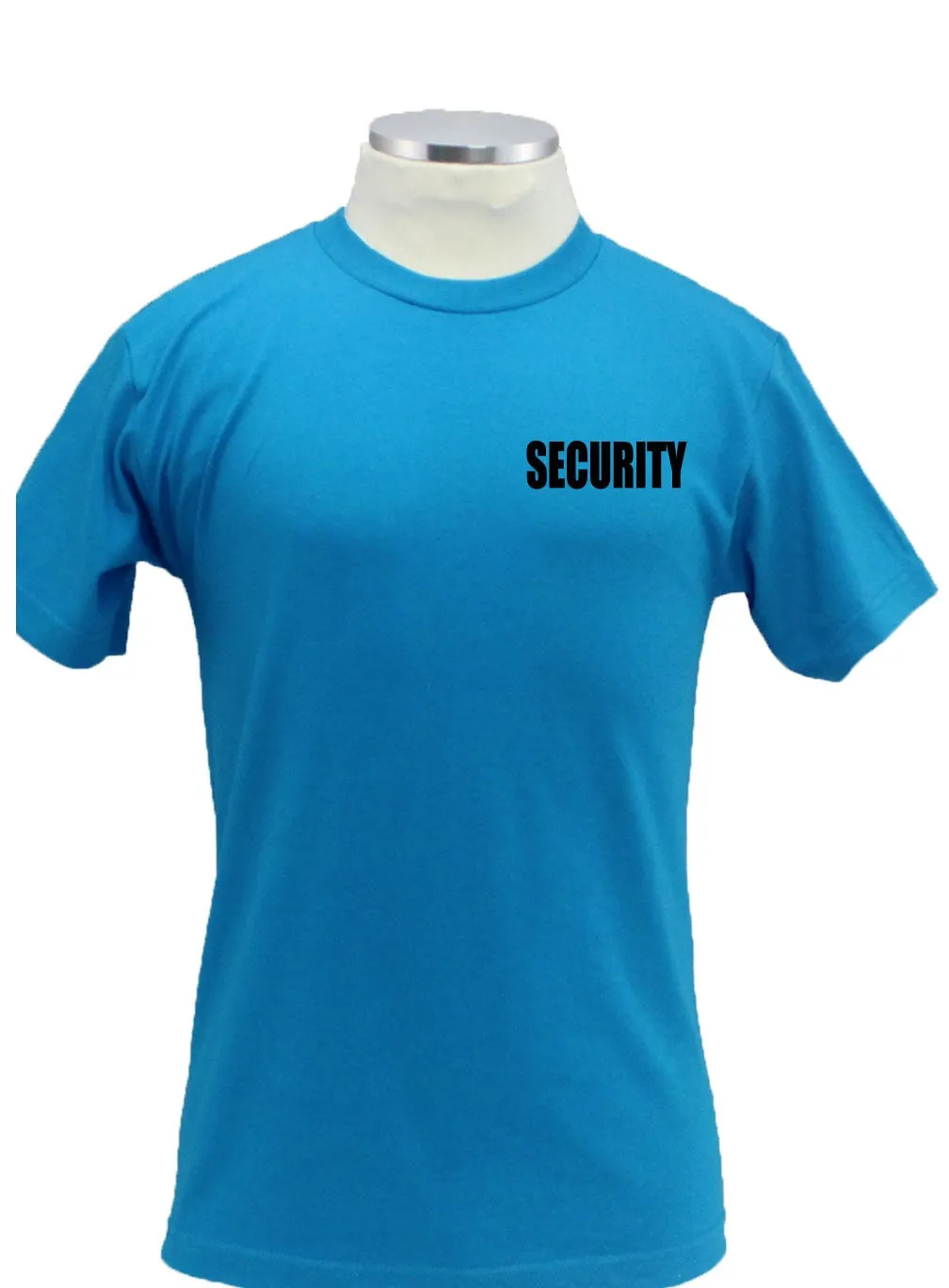 Security ID 100% Cotton Short Sleeves T Shirts Front and Back