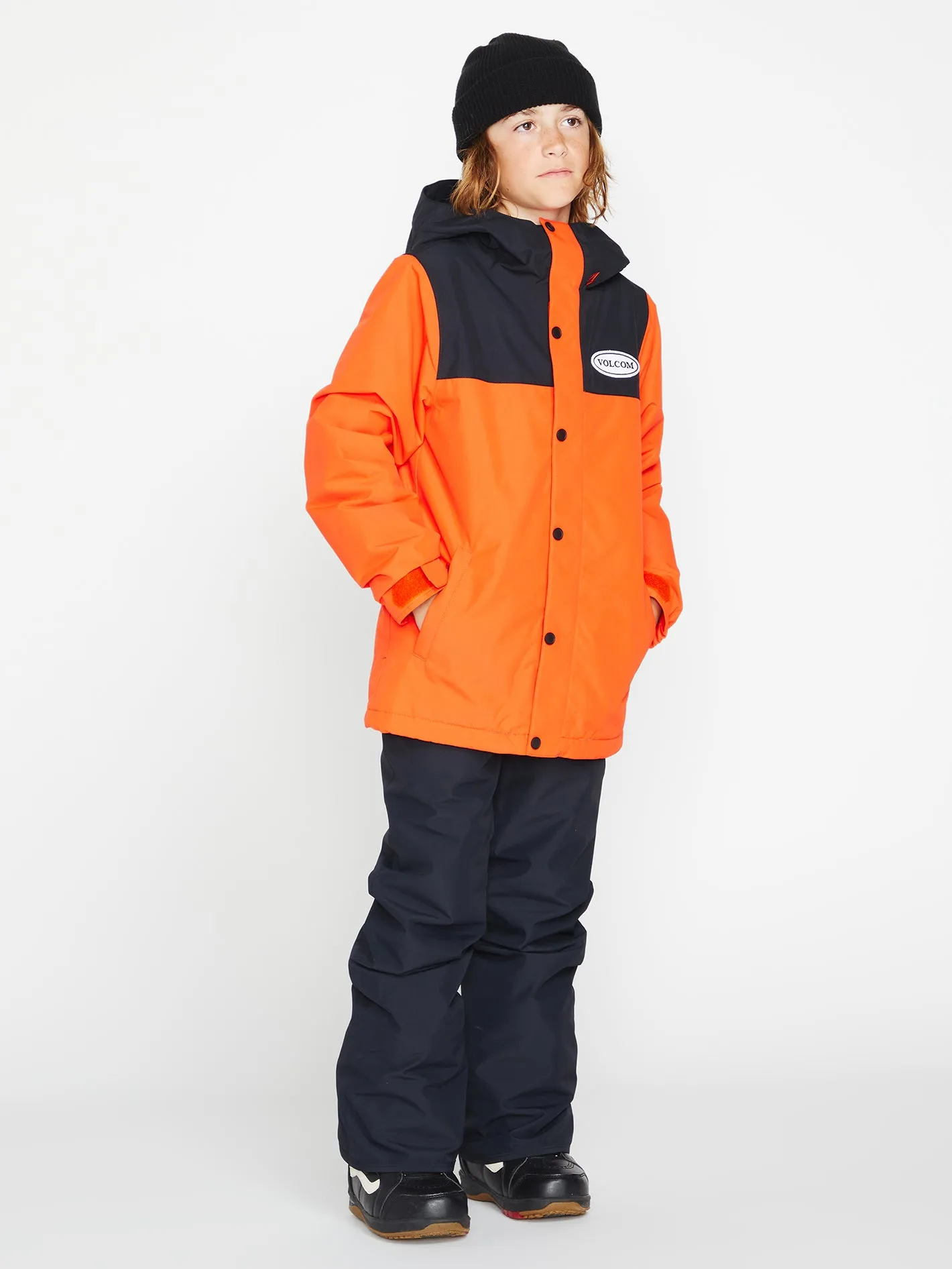 Stone.91 Insulated Jacket - Orange Shock - (Kids)