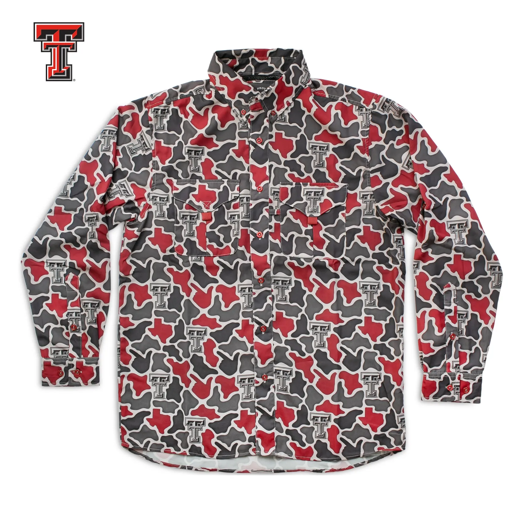 Texas Tech Camo - Frio Tech Long Sleeve