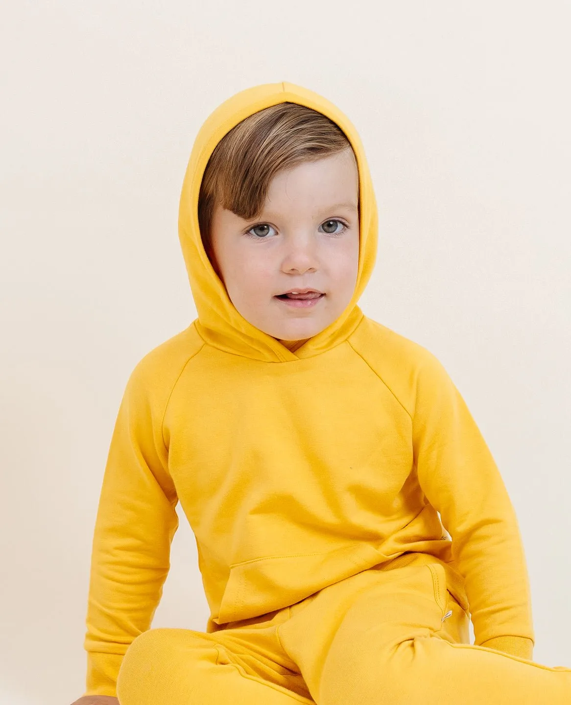 The Coziest Hoodie in Canary