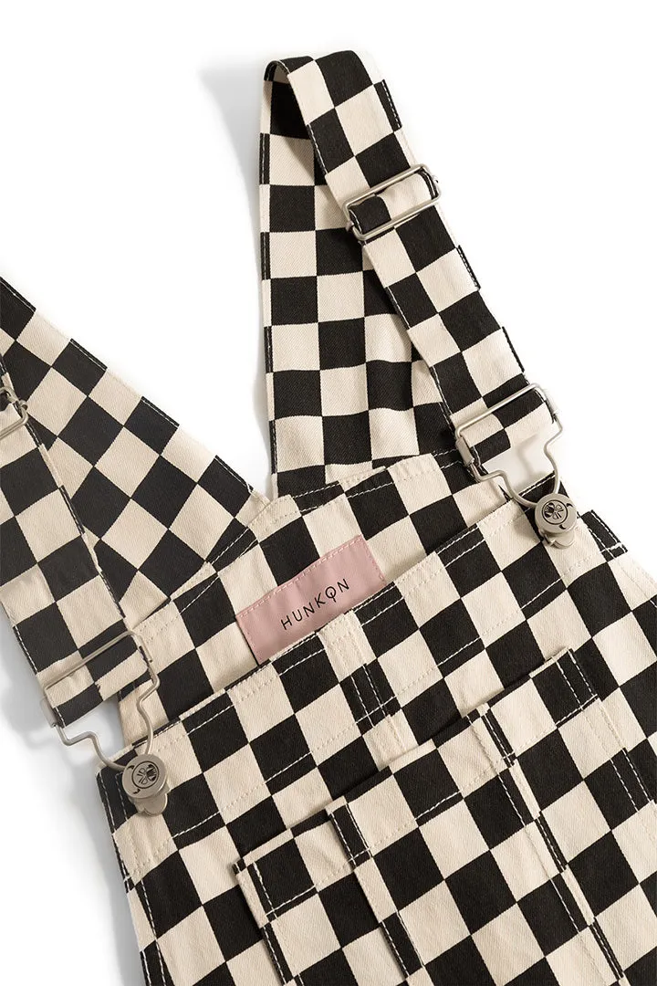 Viper Overalls - Black Checked