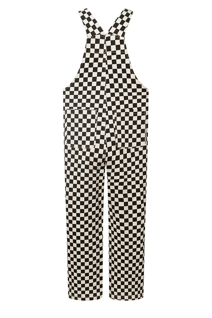 Viper Overalls - Black Checked