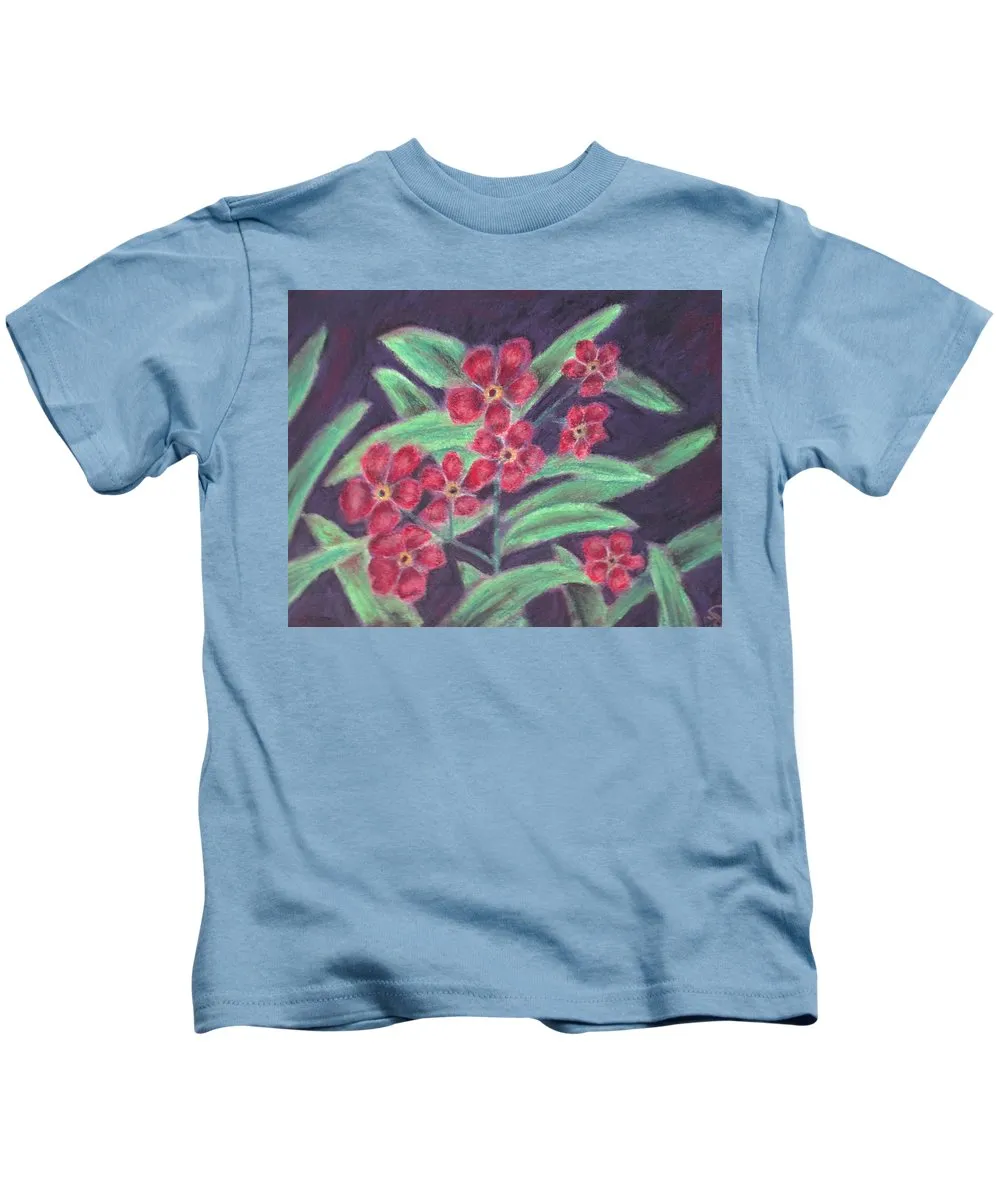 Visions of Forget Me Nots ~ Kids T-Shirt